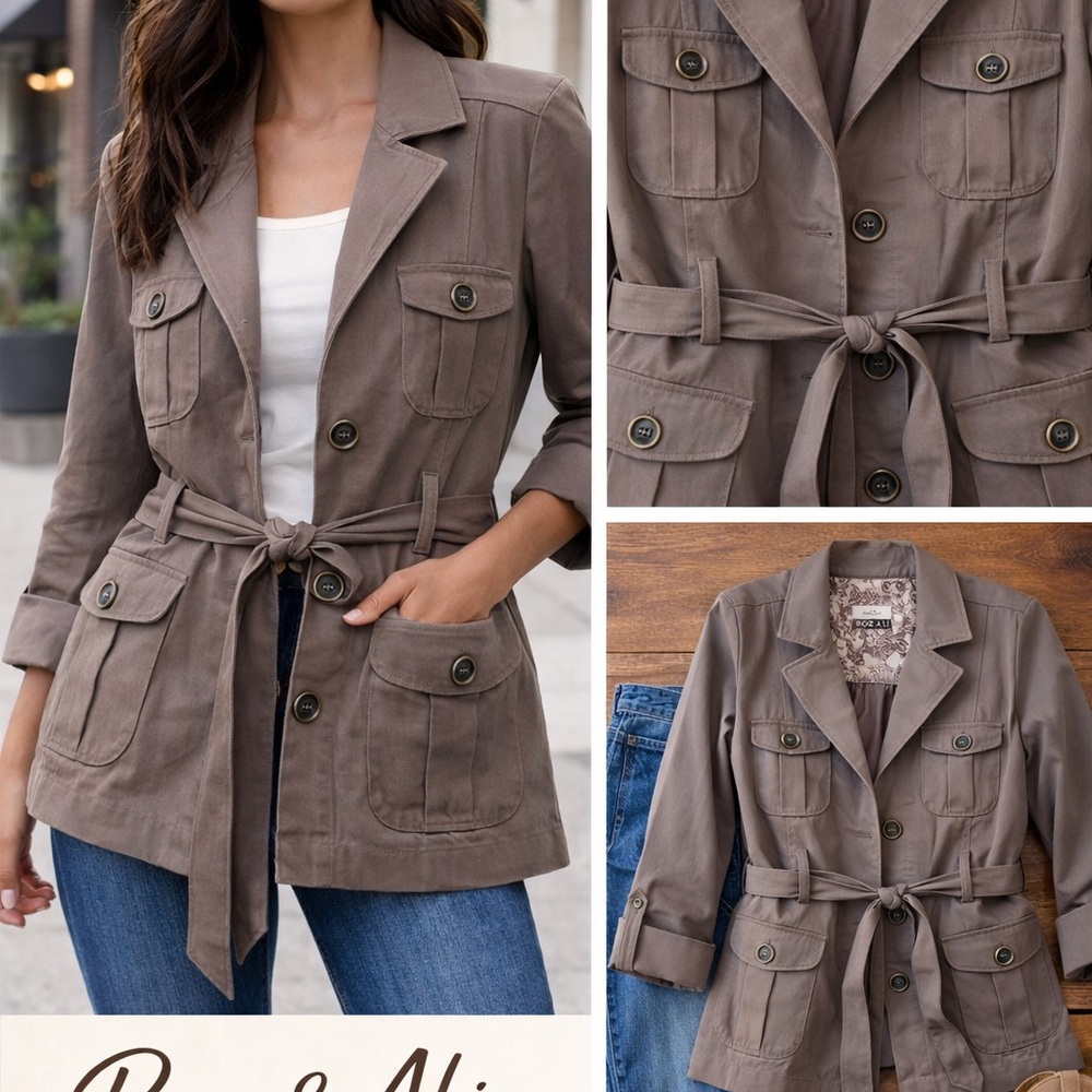 Roz & Ali Women’s Utility Jacket